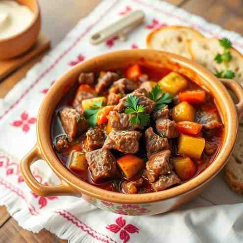 Croatian Beef Stew Recipe - Pasticada You'll Love